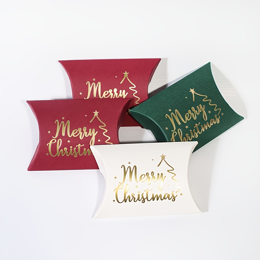 Christmas Gift Packaging Boxes, Set of 3 Holiday Boxes
